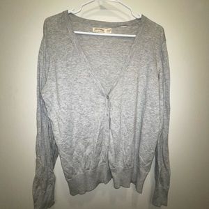 Grey lightweight cardigan